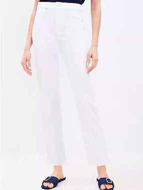 LOFT White Skinny Jeans